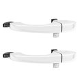 thumbnail image 2 of Brock Replacement Passengers Front & Rear Outside Chrome Door Handle Compatible with 2005-2010 300, 2 of 9