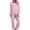 Wine, variant on Bixock Pajamas for Women Valentines Pajamas Random Print Long Sleeve Top With Pocket 3/4 Length Pants 2 Piece Loungewear Set Sleepwear