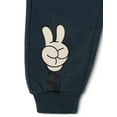 thumbnail image 5 of Disney Mickey Mouse Fleece 2fer Pullover Sweatshirt and Jogger Pants Outfit Set Toddler to Big Kid, 5 of 5