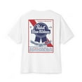 thumbnail image 2 of Pabst Blue Ribbon Officially Licensed Fashion Boxy Tee (Unisex), 2 of 4
