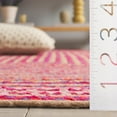 thumbnail image 5 of SAFAVIEH Braided Jackalyn Geometric Reversible Area Rug, Natural/Red, 5' x 8', 5 of 11