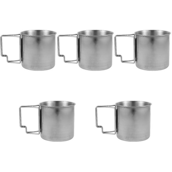 WORGEOUS  5 Count Demitasse Coffee Cup Outdoor Water Travel
