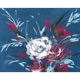thumbnail image 3 of Wang, Melissa 14x12 Black Modern Framed Museum Art Print Titled - Blooming Night IV, 3 of 5