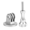 thumbnail image 1 of Base adaptadora universal, adaptador de aleación de aluminio Acción Base adaptadora de aleación de aluminio Base adaptadora para cámara deportiva Diseño de última generación, 1 of 9