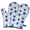 Pioneer Flower Floral-3, variant on Pioneer Flower Floral Print Pattern Oven Mitt 2-Pack Set, Heat Resistant Kitchen Gloves, 7.7" X 12"