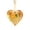1PCS F, variant on Heart‑Shaped Sea Glass Friendship Hanging Ornament, Sea Glass Heart Friendship Ornament, Timeless Friendship Keepsake Pendant, Gift for Sister Best Friend Holiday Home Decor(F)