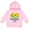 thumbnail image 2 of Inktastic Hawaii Girl Hibiscus Flowers Toddler Hoodie, 2 of 4