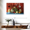 thumbnail image 3 of Elephant Stock Organized Kitchen Utensils Wall Art - Horizontal Canvas Wall Art - Dining Room Wall Decor - Hobbies And Lifestyle Canvas - Brown And Gray Decor - 36" x 24", 3 of 8