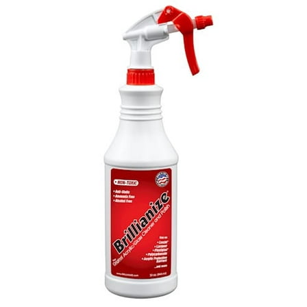 Brillianize Acrylic and Glass Cleaner - 32 oz Spray Bottle