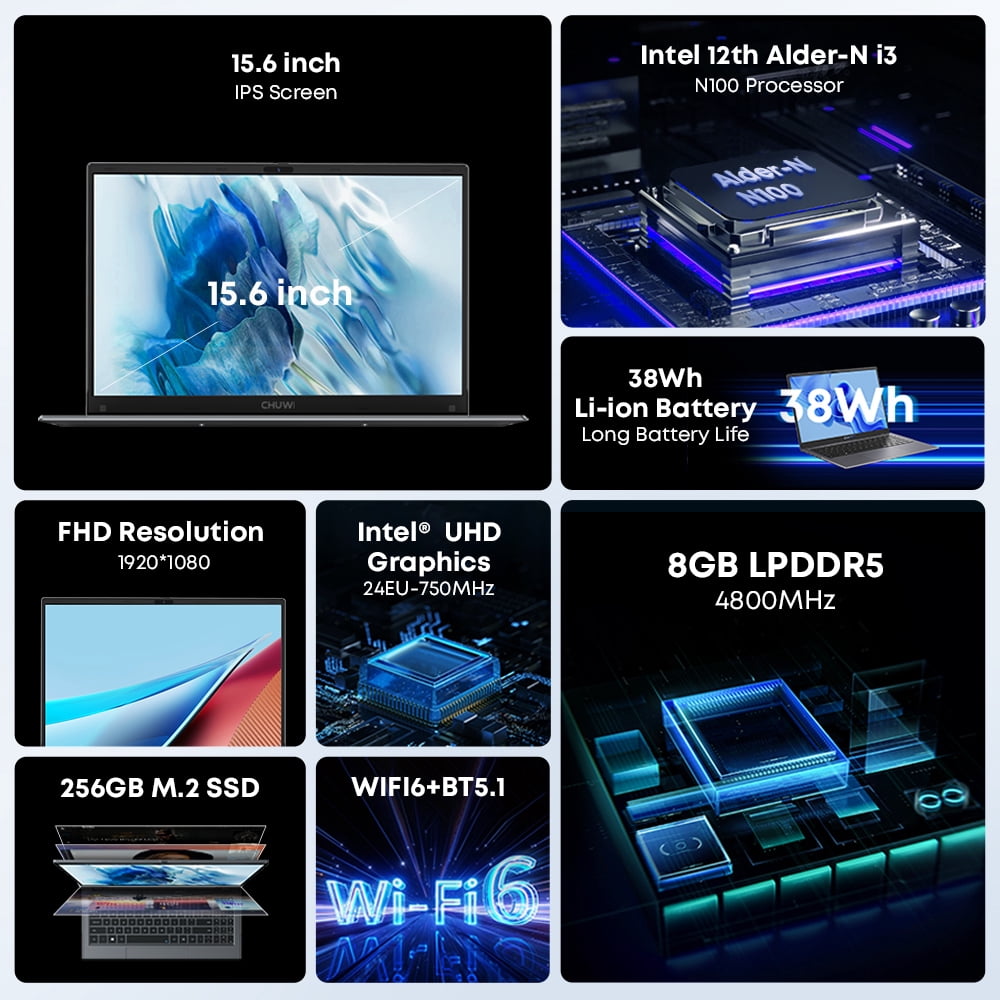 CHUWI GemiBook Plus 15.6