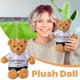thumbnail image 1 of Jellycat Bear 6.3" Plush Toy - Ultra Soft Stuffed Animal, Easter Gift, 1 of 4