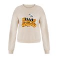 thumbnail image 3 of Sudadera de mujer Yuyangstore de Halloween manga larga pullover Tops Diez calabazas L, 3 of 7