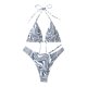thumbnail image 4 of Mujeres sexy con almohadilla en el pecho sin aros Traje de baño dividido Bikini con estampado digital Fridja  nalpqowj59374, 4 of 4