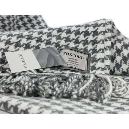 Irish Throw Blanket Merino Wool Grey White Houndstooth From Amazing Black And White Houndstooth Throw Blanket Irish Throw Blanket Merino Wool Grey White Houndstooth From Amazing Black And White Houndstooth Throw Blanket