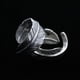 thumbnail image 3 of Anillo de pareja con plumas indias, joyería de plata de ley 925, anillo abierto femenino de estilo coreano, regalo de Navidad, 3 of 6