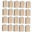 thumbnail image 1 of 50 bolsas de papel kraft para regalos de boda, cumpleaños y otros artículos. 27x21x11cm, 1 of 8