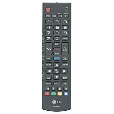 LG AKB75055701 (p/n: AKB75055701) TV Remote Control (new)