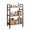 Gray, variant on Gianna 3 Tier Bookshelf, Free Standing Shelf, Bookcase Shelf Storage Organizer, Industrial Book Shelves for Home Office, Living Room, Kitchen, Black
