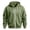 Green1, variant on Maean Men's Zip up Hoodie Sweatshirts Casual Jacket Loose Fall Sweatshirt Coats with Pockets