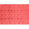 thumbnail image 1 of Ahgly Company Indoor Rectangle Oriental Red Industrial Area Rugs, 7' x 9', 1 of 4