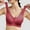 Red, variant on Jelly Fabric Wire Seamless Seamless Comfortable Non Restraining Breathable Beautiful Sports Bra Women's Bras Push up Women Bra Set And Underwear Thong Strapless Bra for plus Size Women Sports Bras for