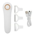 thumbnail image 2 of Rechargeable Peeler,  Tactility DC 3.7V Electric Peeler ABS Stainless Steel Fine Incision  for Kitchen, 2 of 7