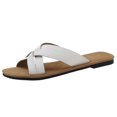 thumbnail image 2 of Zapatos Verano Casa Sandalias Playa Correa Cruzada Suave Cuero PU para Mujer, 2 of 9