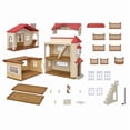 thumbnail image 5 of Calico Critters Red Roof Country Home - Secret Attic Playroom, Dollhouse Playset, 5 of 9