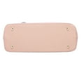 thumbnail image 5 of YYYTop Tote Bag for School, 4 Piece Set Women Handbag Womens Solid Color Fashion Oil Wax Leather Hand Tote Bag Leather Tote Bag Beach Tote Bag Pink $15 & Under, 5 of 8