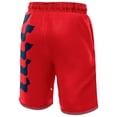 thumbnail image 3 of Unisex NBA & KidSuper Studios by Fanatics Red Washington Wizards Hometown Shorts, 3 of 4