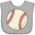 thumbnail image 3 of Inktastic Baseball Sports Ball Boys or Girls Baby Bib, 3 of 4