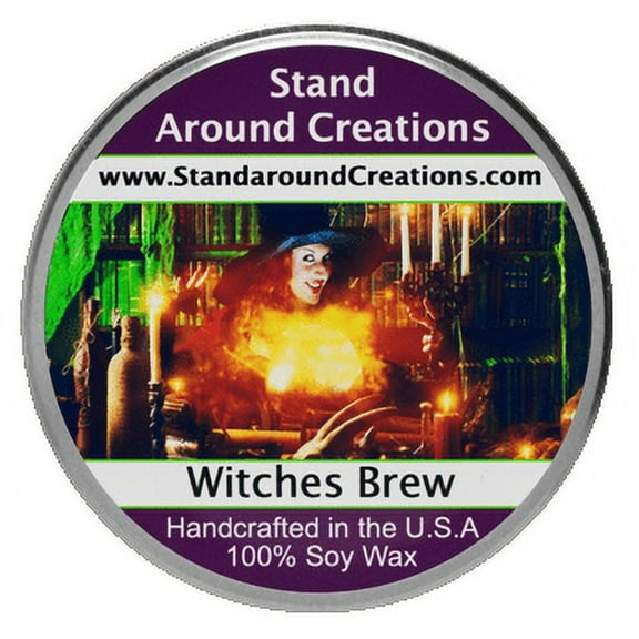 WITCHES BREW TUREEN 3-OZ. ALL NATURAL SOY CANDLE