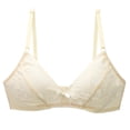 thumbnail image 2 of Ashirexll Wireless Bras for Women, Workout Bras for Women, Plus Size Floral Print Bra with Full Coverage and No Underwire for Day Wear, 2 of 3
