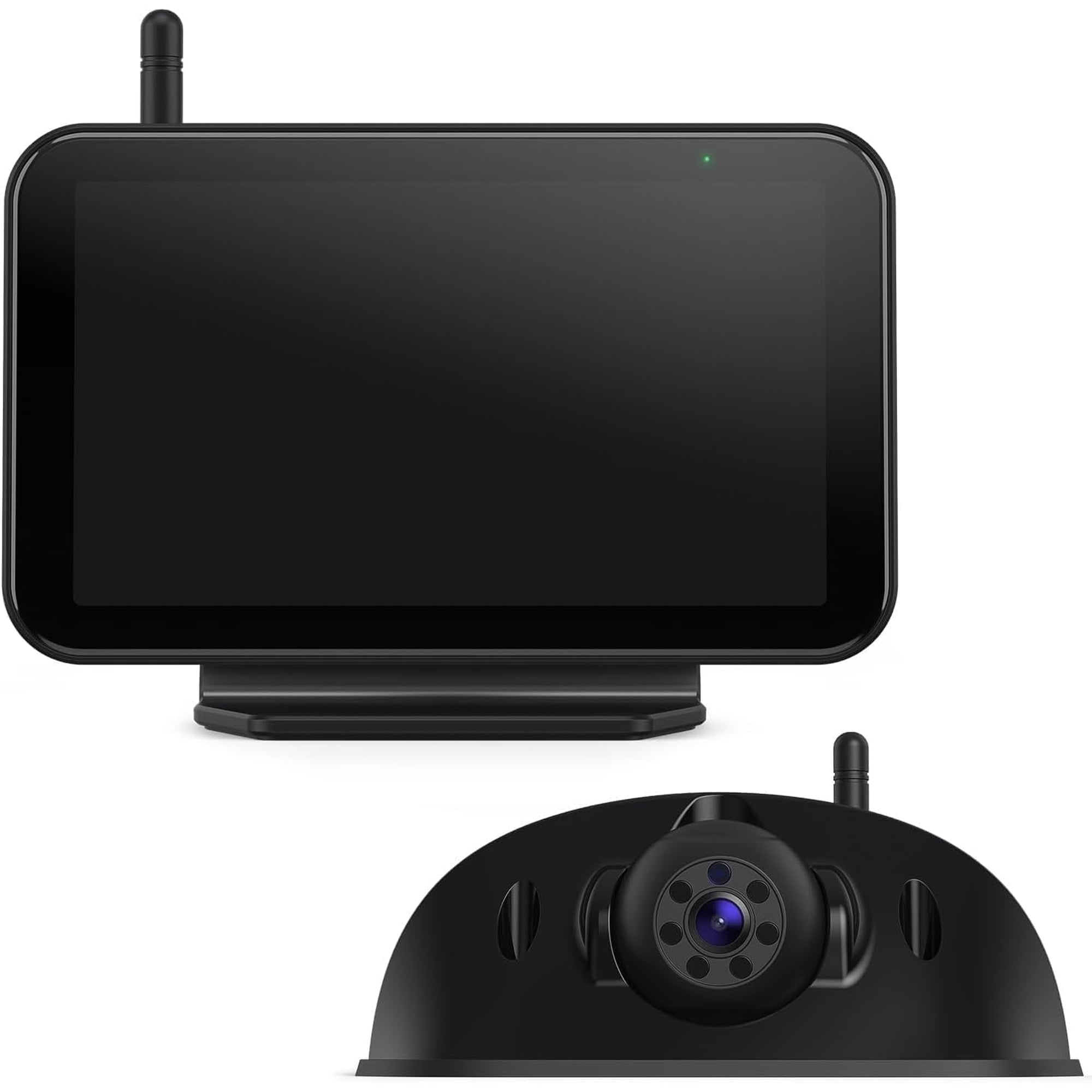 eRapta Wireless Backup Camera for Car Truck 1080P 5'' HD Monitor IR Night Vision IP69K Waterproof Compatible with Furrion Pre-Wired RV Truck Trailer AY5