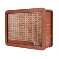 thumbnail image 2 of Homerr Wooden Money Box Cash Savings Box Wooden Money Box with Counter Vintage Hollow Moon Castle Piggy Bank with Money Target Numbers Coin Cash Container Money Saving, 2 of 7