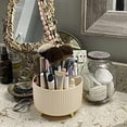 thumbnail image 5 of Organizador de Soporte para Brochas de Maquillaje, Soporte para LáPiz Giratorio de 360°, Accesorios de Escritorio, Vaso para Brochas de Maquillaje con 5 Ranuras, 5 of 5