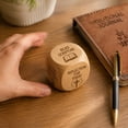 thumbnail image 5 of YingYouFu Wooden Engraved Decision Dice Set, Scripture Prompt Dice for Daily Devotion and Reflection Routine, For Home Study Tabletop Daily Reading Routine Guide Religious Supply, 5 of 6