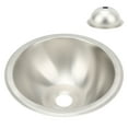 thumbnail image 3 of Round Boat Sink, Stainless Steel Widely  RV Kitchen Sink Wiredrawing  For Boat, 3 of 8