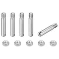 thumbnail image 1 of 5Pack Slotted Cylindrical Pin, M4 x 22mm 304 Stainless Steel Dowel with Nut, 1 of 6