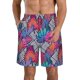 thumbnail image 1 of Fotbe Tropical Leaves Trajes de Baño Estampados para Hombre, Shorts de Verano de Secado Rápido, Ropa de Playa, Bañadores-XX-Large, 1 of 6