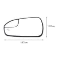thumbnail image 2 of Cristal de Espejo retrovisor lateral Premium DS7Z17K707F para Fusion 2013-2020 Izquierda Sunnimix, 2 of 8