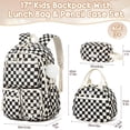 thumbnail image 2 of Mochila escolar Fimibuke de pana para niños, 3 unidades, con lonchera y bolsa, 2 of 9