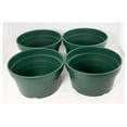 thumbnail image 3 of Japanese Plant Pots - 8.25" Round Plastic Training Pots for Cactus & Succulents - Green Nursery Planters, 1.0 Gal Capacity, Durable Resin, 3 of 9
