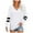 White, variant on OSOLU Solid Color Women Plus Size Tops V-Neck T-Shirt Tshirts Tee Color Block Long Sleeve Casual Tunic Tops Relaxed Fit Dailywear
