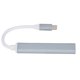 thumbnail image 5 of USB C Hub 4 en 1 Estación de Acoplamiento USB portátil Ligera de Alta Velocidad para Teclado Impresora teléfono móvil Tableta Gris, 5 of 5
