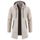 thumbnail image 1 of Gibobby Sueter Cardigan Casual Suéter De Talla Grande para Hombre, Cárdigan De Invierno Grueso Y Cálido, Cuello Alto, Prendas De Vestir para Hombre, Diseño De Cuello Alto(Gris,M), 1 of 4
