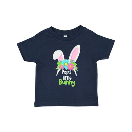 

Inktastic Pops Little Bunny Cute Easter Bunny Ears Gift Toddler Boy or Toddler Girl T-Shirt