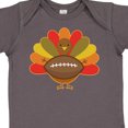 thumbnail image 4 of Inktastic Thanksgiving Day Turkey Football Fan Boys or Girls Baby Bodysuit, 4 of 5
