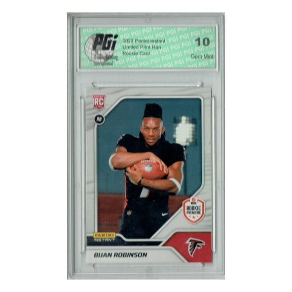 Bijan Robinson 2023 Panini Instant 1st Look #4 1 of 965 Rookie Card PGI 10
