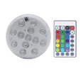 thumbnail image 1 of 13 LED RGB Submersible Light With Magnet And Suction Cup Swimming Pool Light Underwater Tea Night Light For Pond ,Easy to Install, 1 of 7